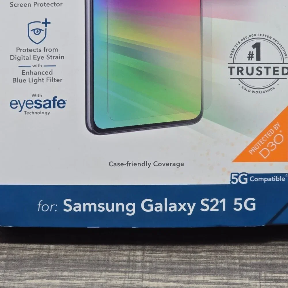 Zagg Invisible Shield GlassFusion Screen Protector Samsung S21